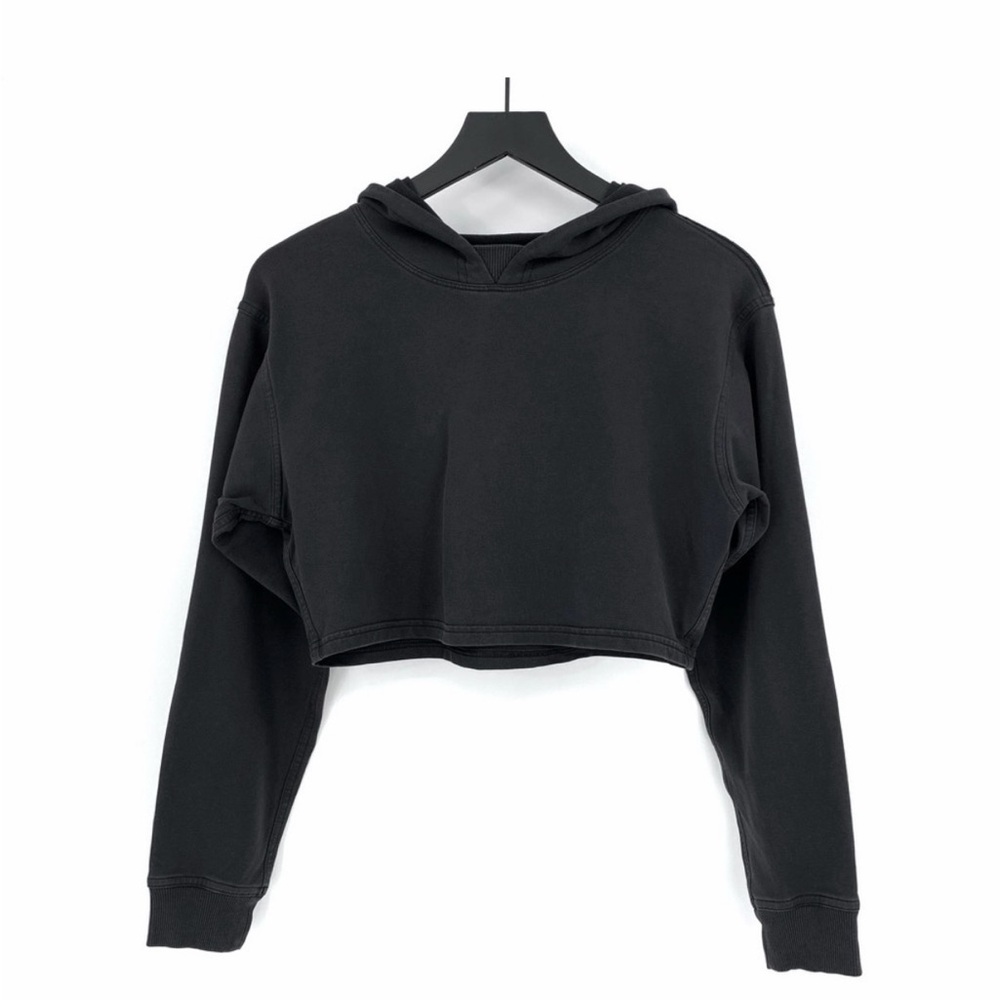 Lululemon Black Cropped Hoodie